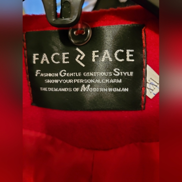 Red Pea Coat - Picture 4 of 4